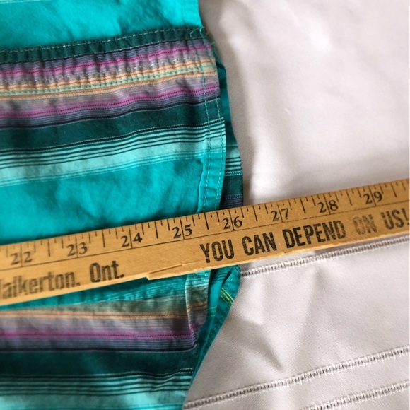 Wrangler Blue and Purple Pearl Snap Western Shirt - Picture 9 of 12